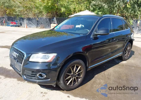 2013 Audi Q5 2.0T Premium from USA, damaged, VIN WA1LFAFP1DA006602